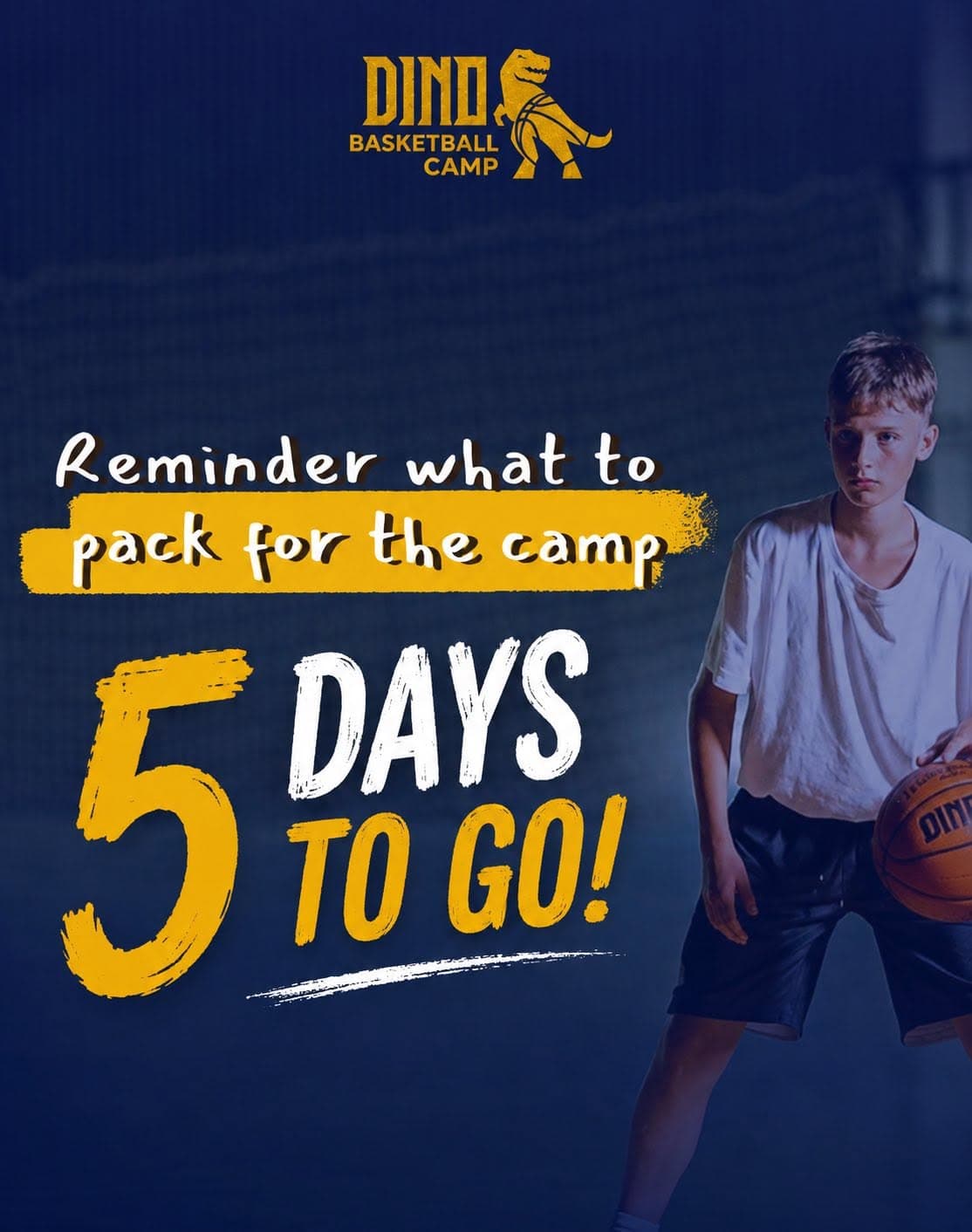5 Days to Go — See You on the Court! ⏳